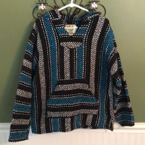 blue and black baja joe jacket